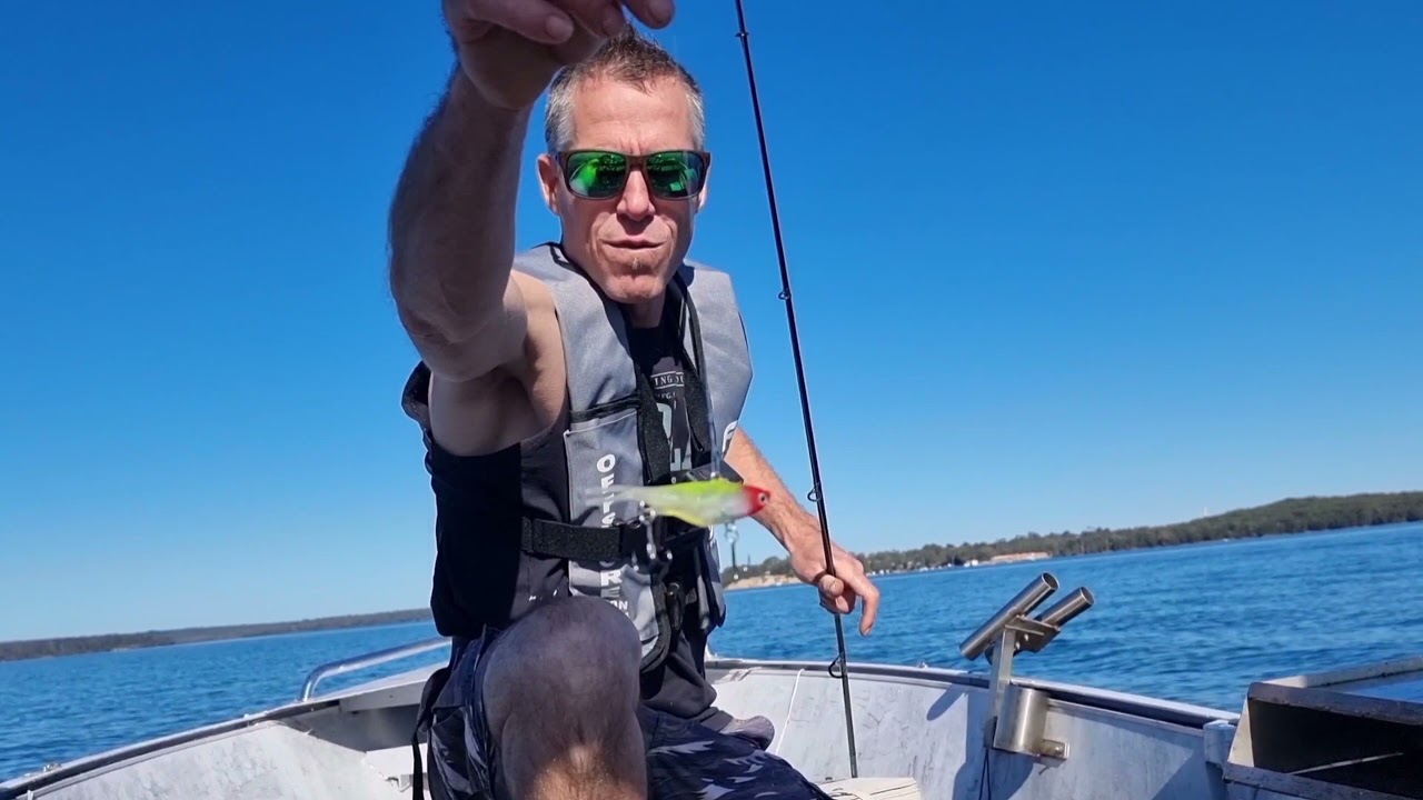 lake Macquarie fishing (vibe lures)