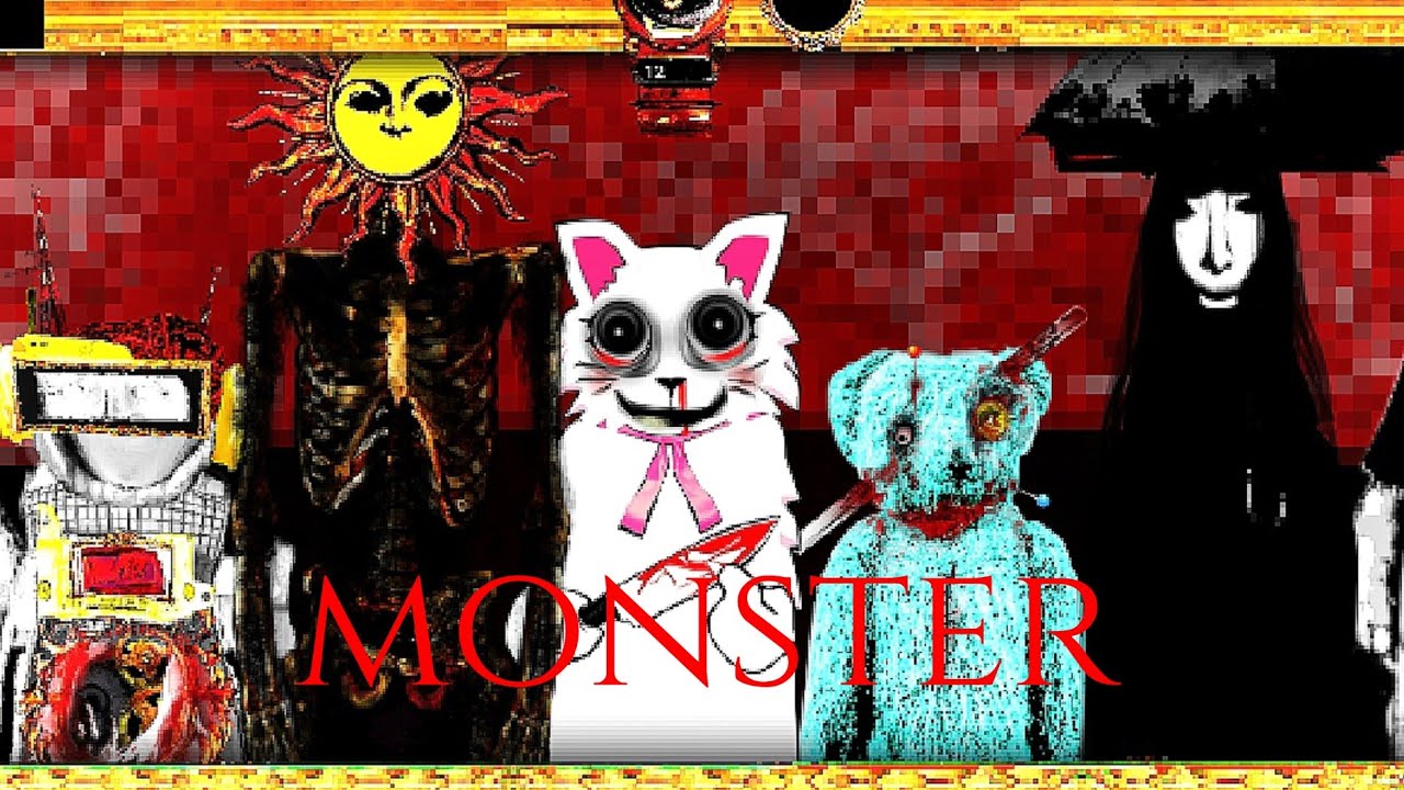 They are all monsters || Sprunkalicious 1996 - Mix