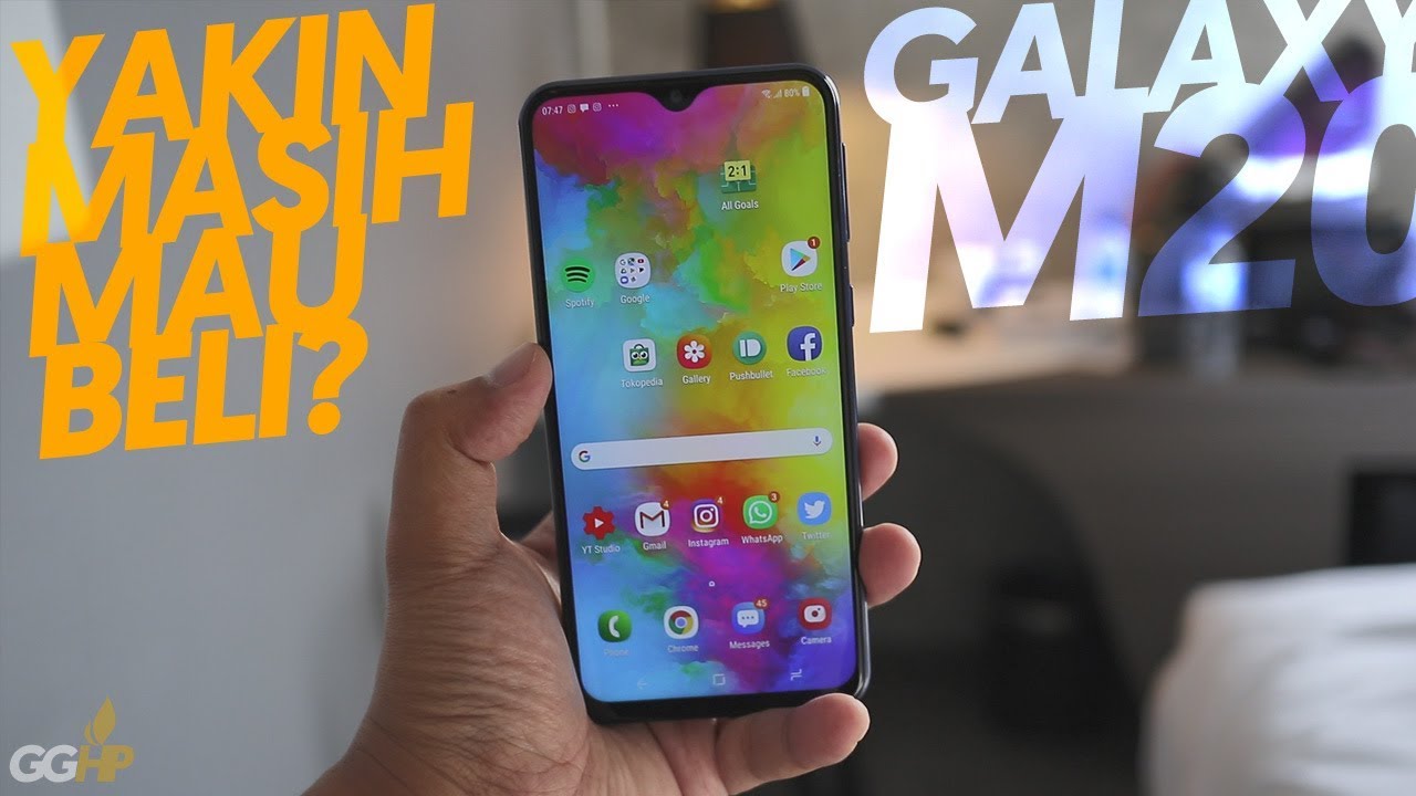 Yakin Masih Mau Beli Samsung Galaxy M20? Unboxing, 1st Impression, Antutu + Lowlights Camera Test