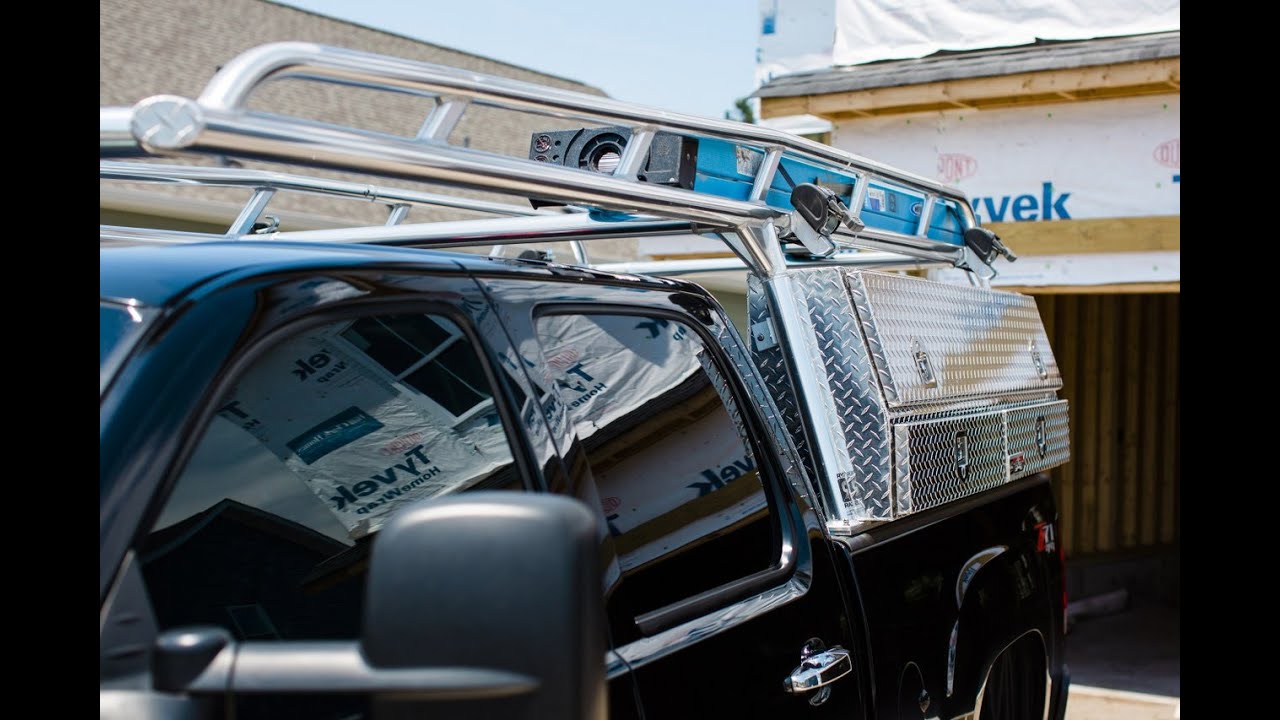Ryder Rack Silver - Aluminum Ladder Rack For Pickup Trucks