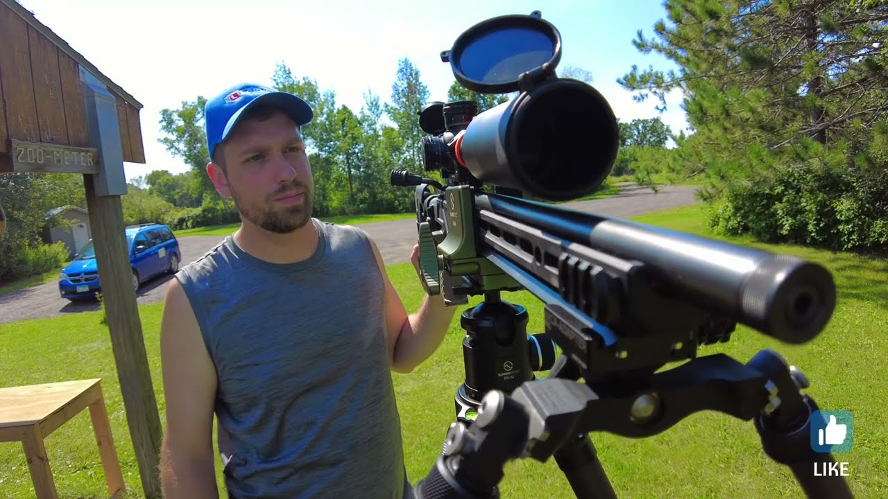 BEST Tripod Rifle Clamp -Sunwayfoto SM-86  (At 1,000+ yards)