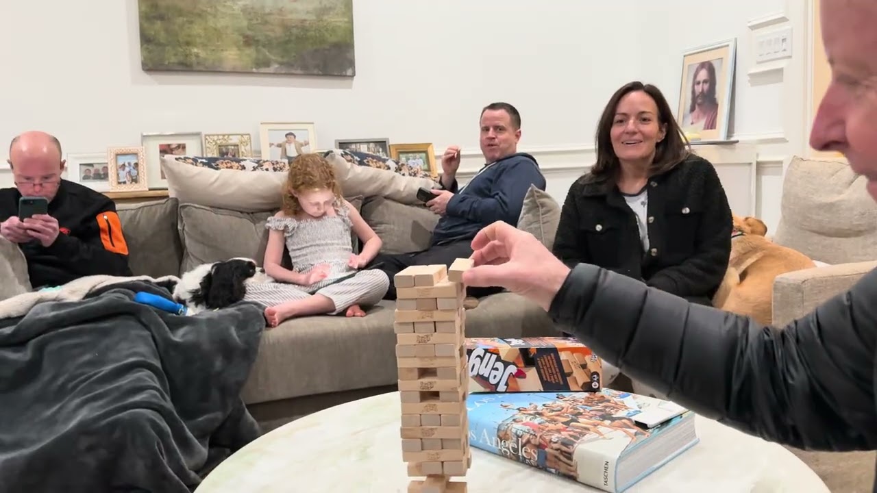 1540 Nick Gets Caught on Video Stopping the Falling Jenga Tower, but Claims He’s Innocent!  
