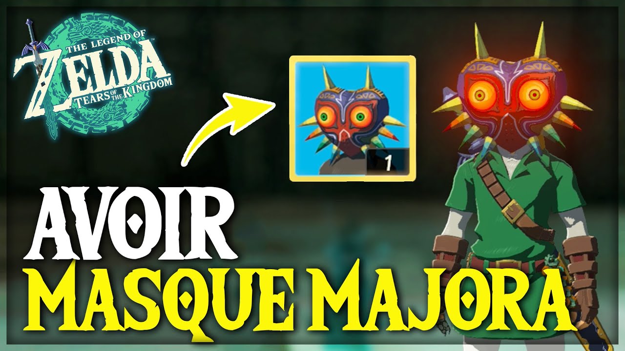 Comment Avoir le MASQUE de MAJORA dans Zelda Tears of the Kingdom - TUTO ZELDA TOTK