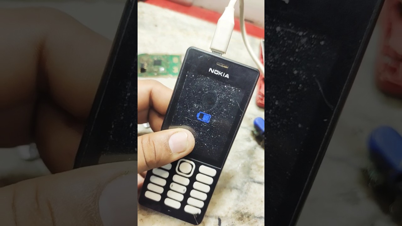 Nokia 216 Not Charging only Nokia Logo Hang Problem Solution #nokia #shorts