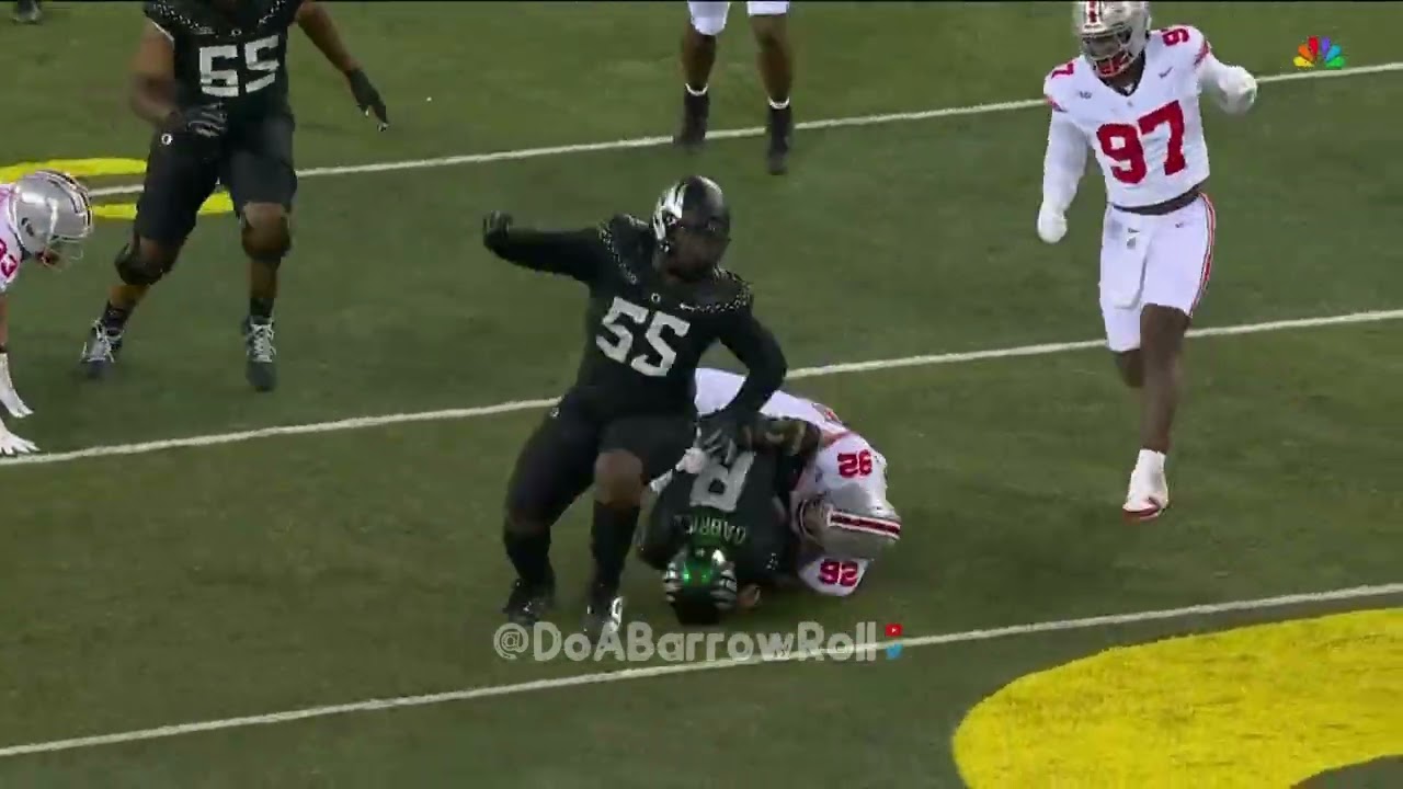 Oregon OL/Offense vs Ohio State Defense (2024)