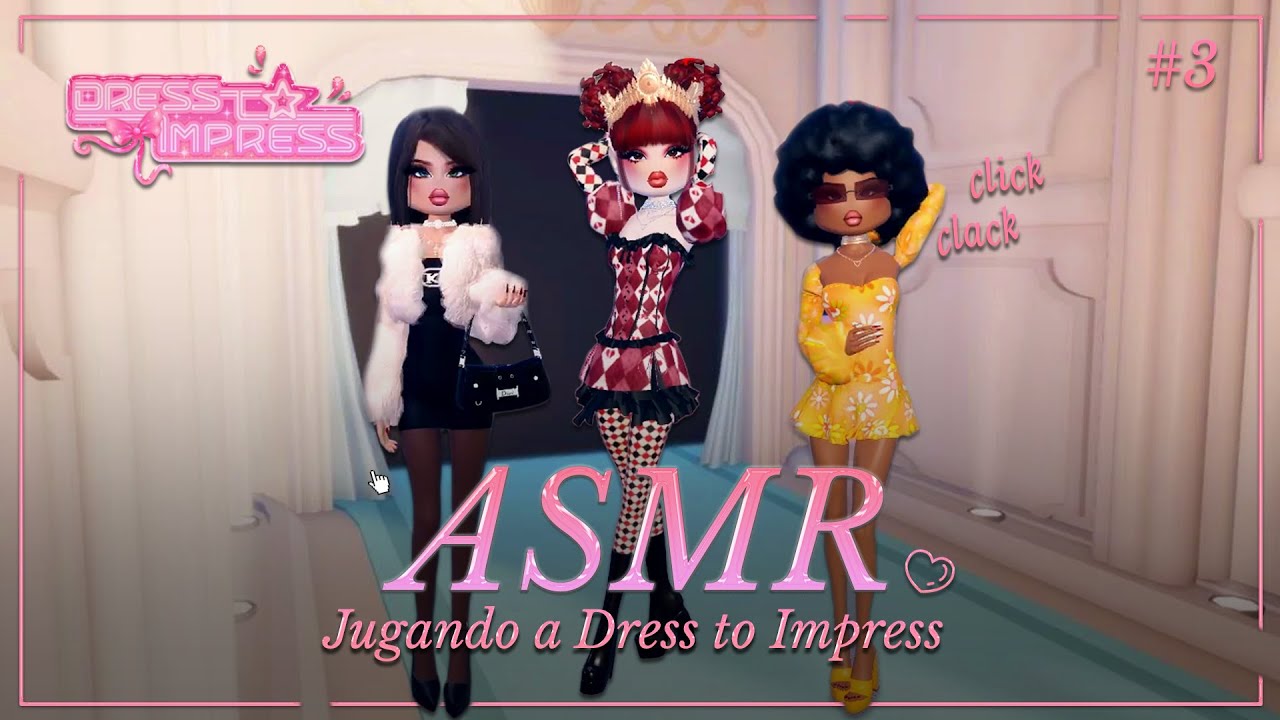 ASMR ✧ Susurrándote mientras jugamos a Dress to Impress #3 🛍️👠 [Binaural] [Códigos incluidos]