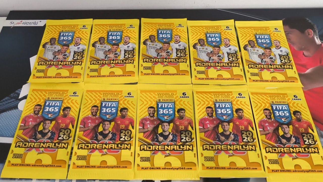 10 saszetek FIFA 365 2026 !!!