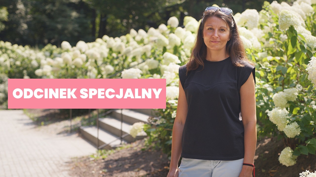Spacer po Parku Jerzmanowskich w Krakowie. Hortensje bukietowe, ogromne dęby, róże okrywowe...