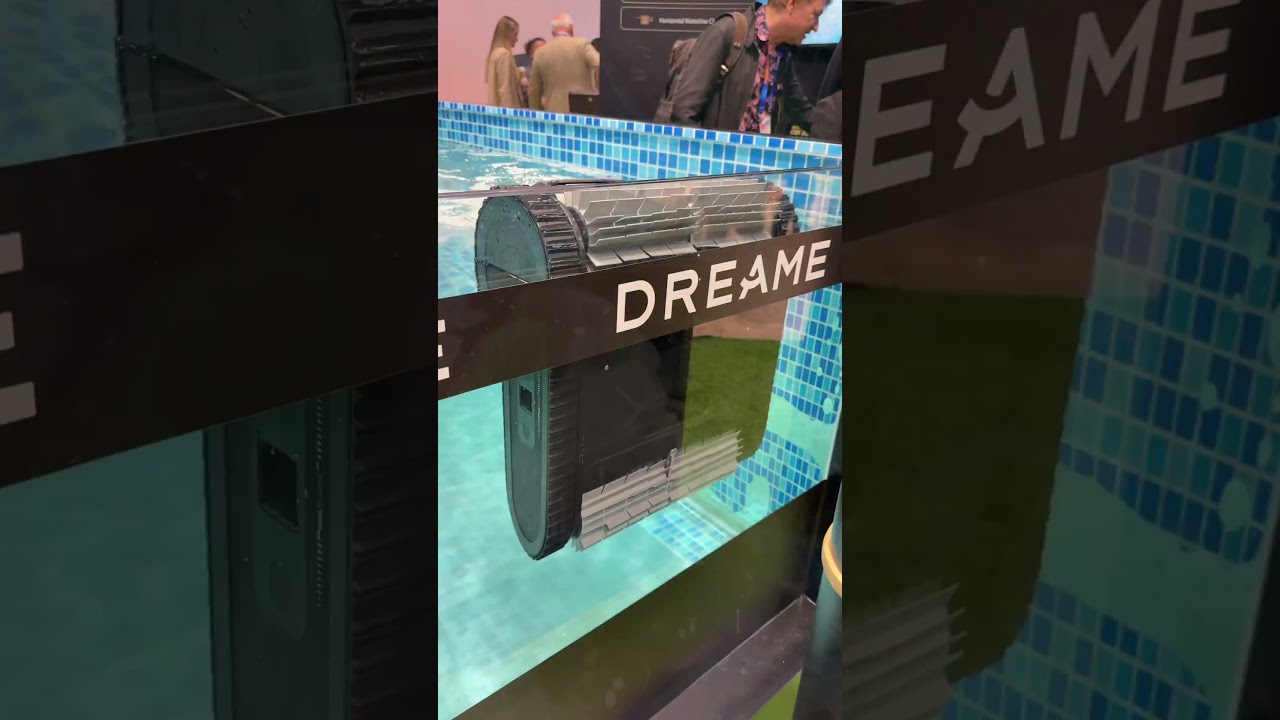 Innovative Dreame Z1 Pro Robotic Pool Cleaner at CES 2025