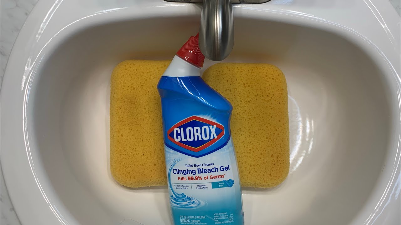 Clorox Bleach Sponge ASMR
