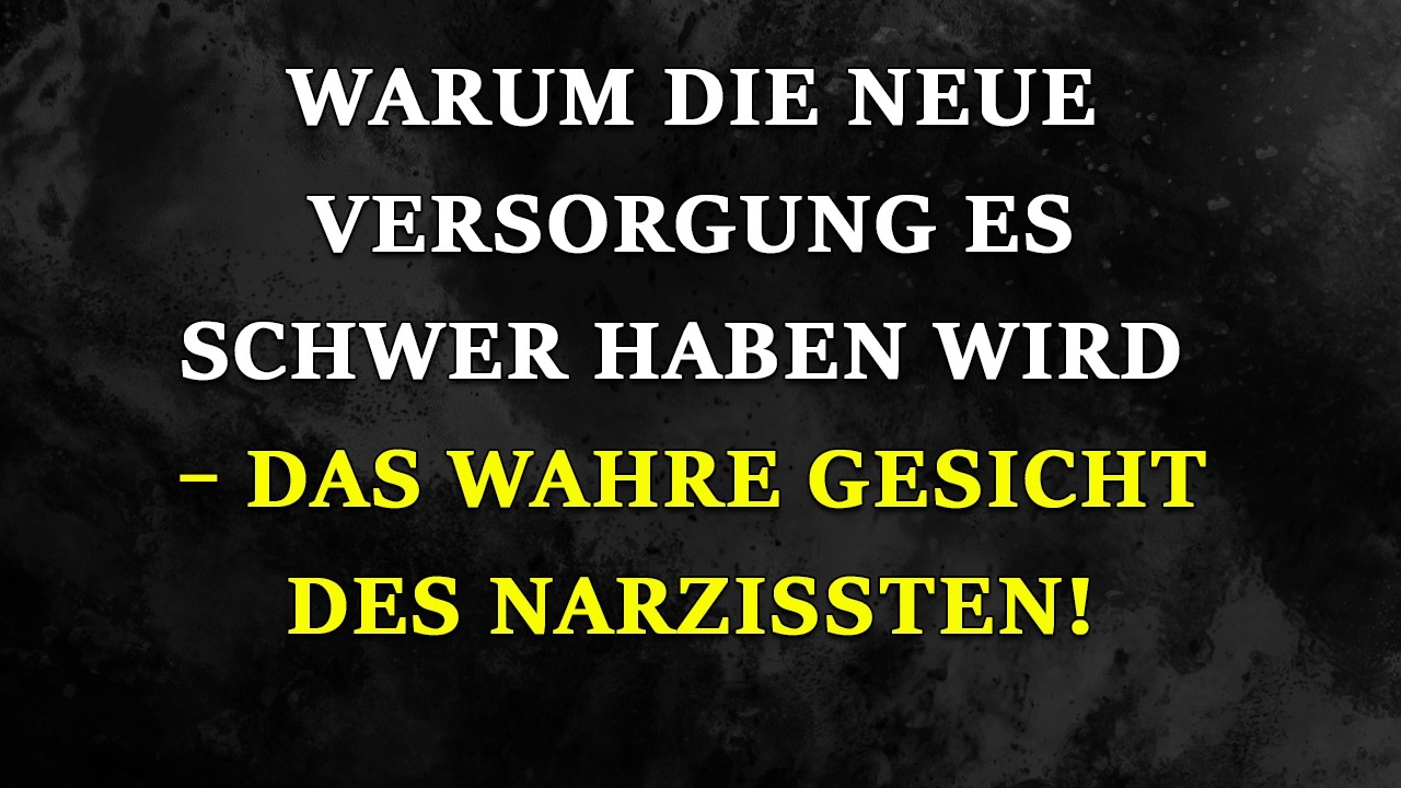Neue Beziehung, gleiche Muster: So quält ein Narzisst seine neue Versorgung! | Narzissmus