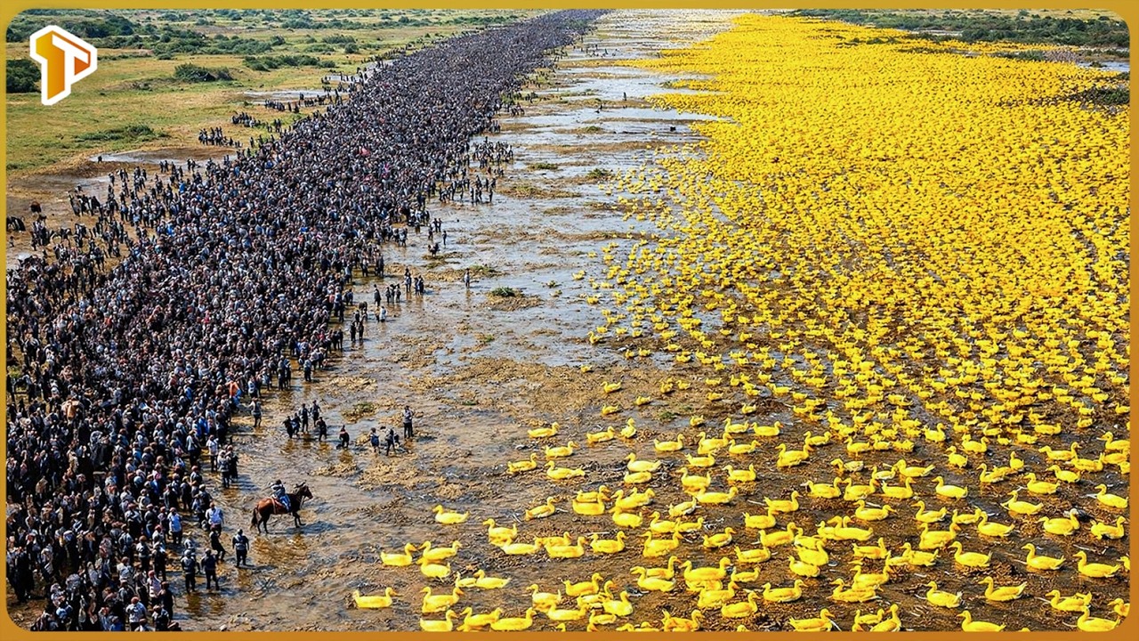 China Released Millions of Ducks into Chemical Fields — The Outcome Was Unbelievable