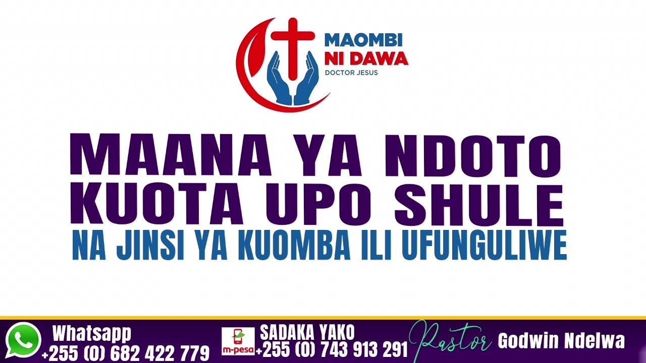 MAANA YA NDOTO KUOTA UPO SHULE NA JINSI YA KUOMBA ILI UFUNGILIWE KABISA,
