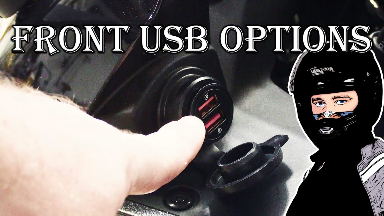 Kawasaki Ninja 1000SX - Front USB Options