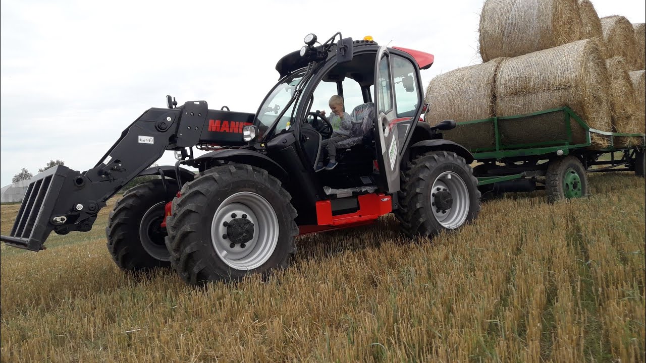 Kulki w ładowarce - krótka prezentacja Manitou MLT 630 - 105/ Kula