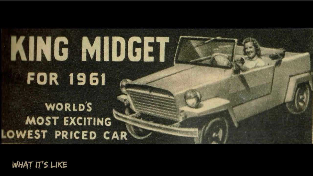 King Midget 1960 года &mdash; самый дешевый автомобиль в мире!