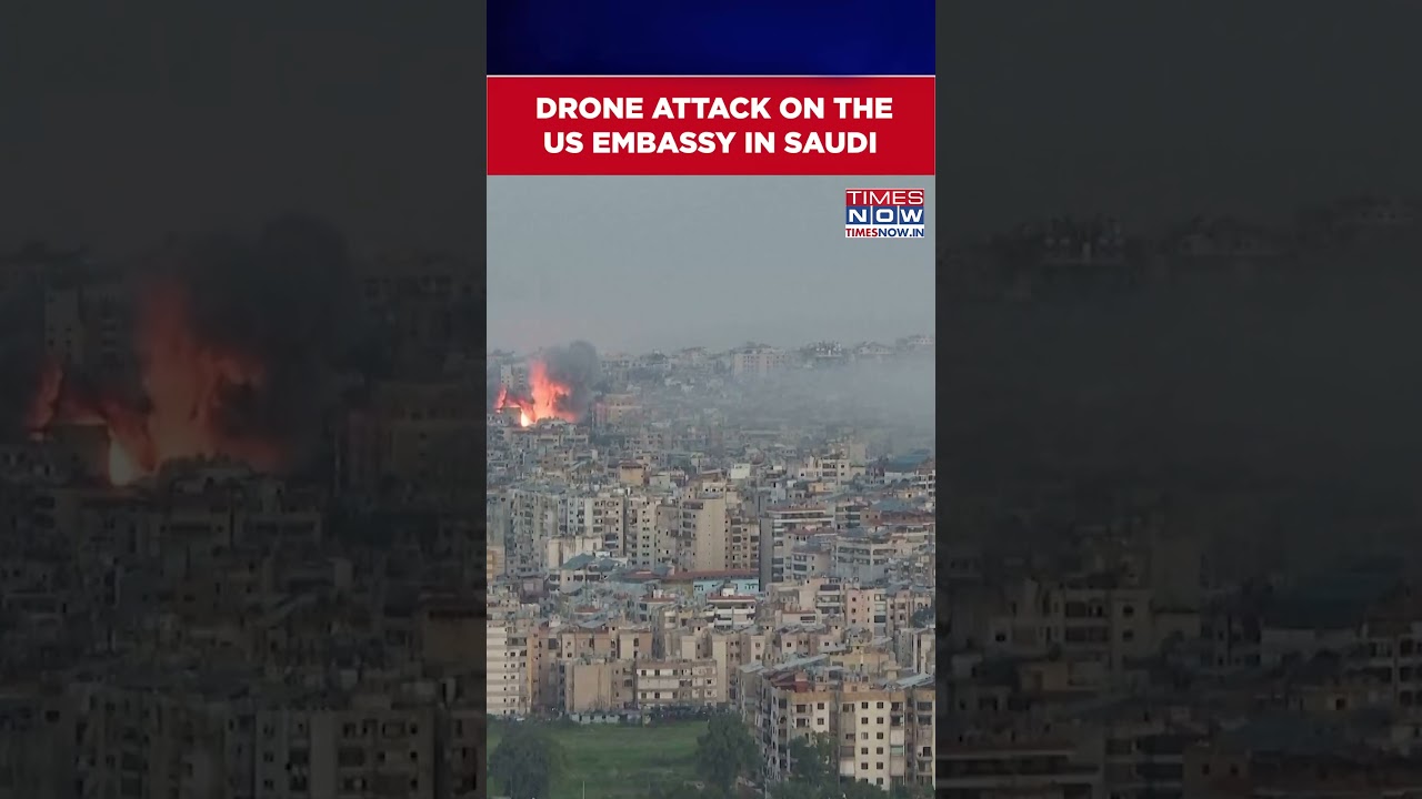 Iran-Israel War: US Embassy in Riyadh Hit by Drones | Saudi Arabia, Kuwait Hit by Iran #shorts