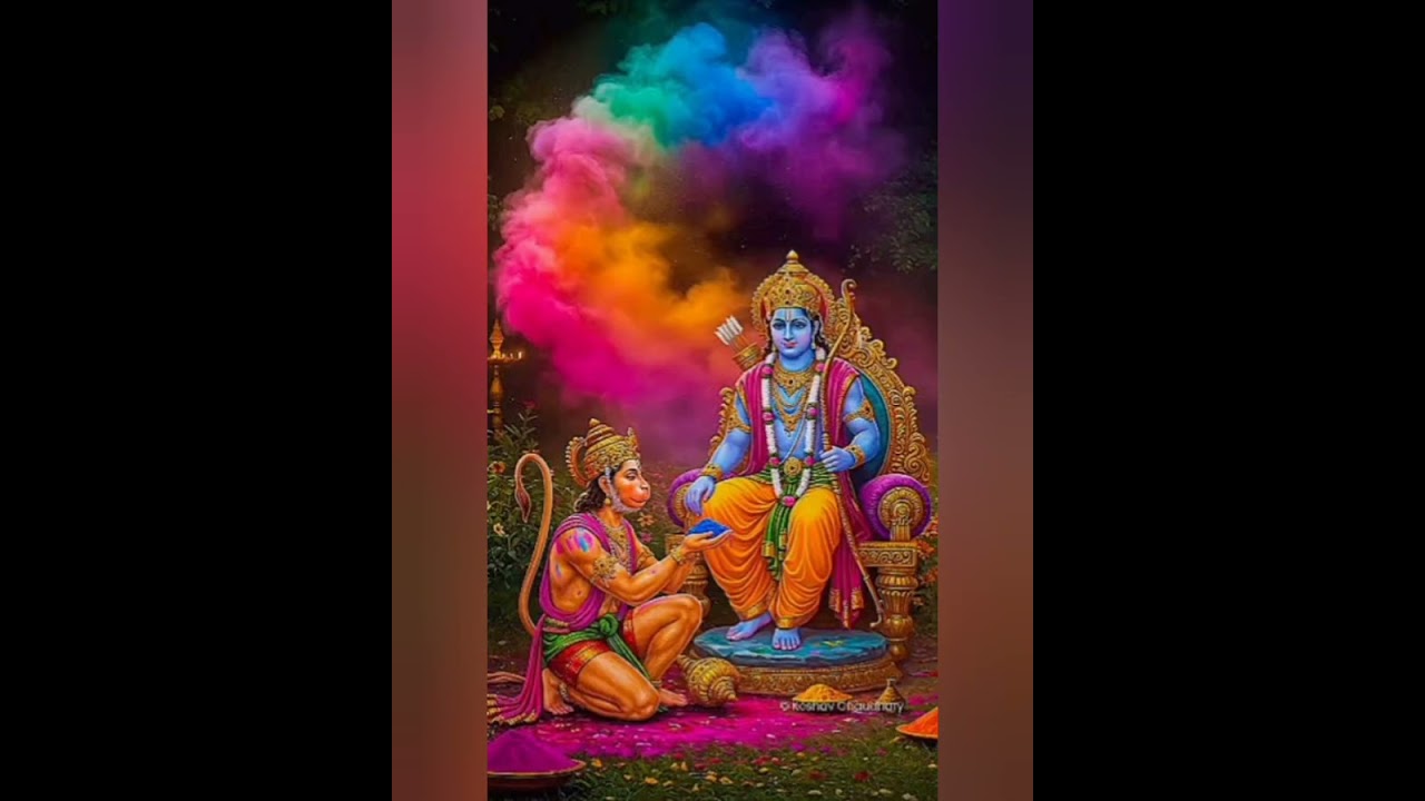 Holi special bhajan हनुमान जी का भजन रंग दे हनुमान राम नाम रंग दे Hanuman ji bhajan 