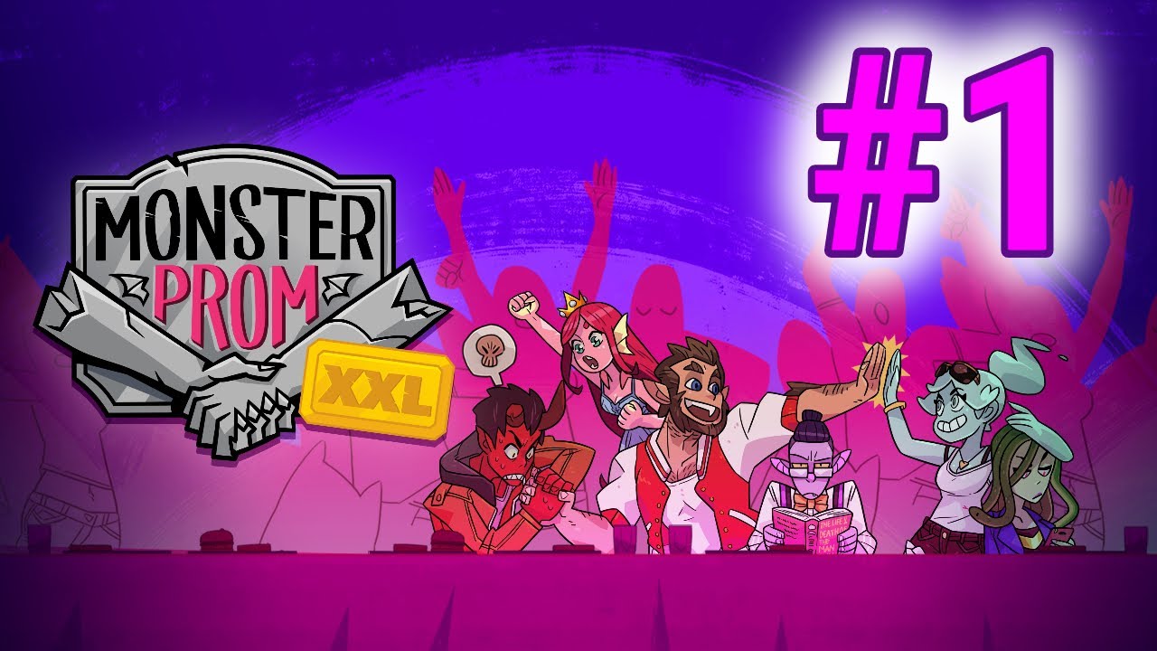[Episode 1] Monster Prom XXL PS5 Gameplay [4 Player Dating SIM/Dating Roguelite]