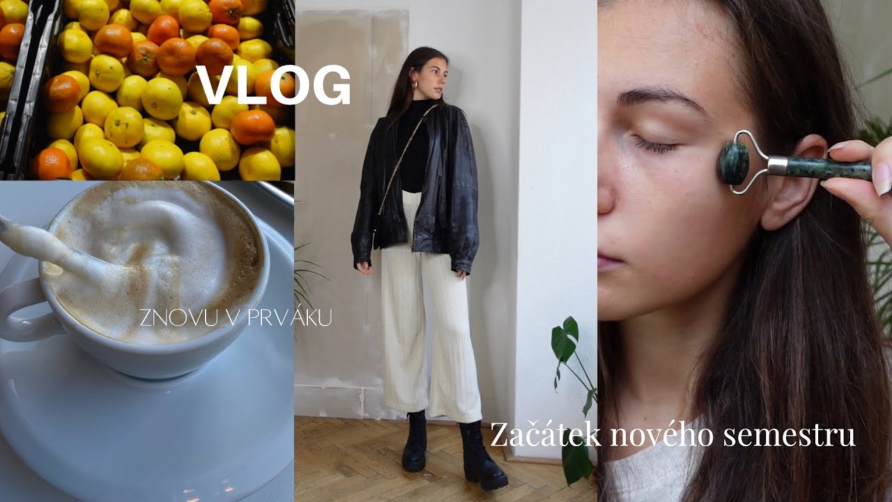 Zpět na vysoké, nový semestr & coffee dates | VLOG
