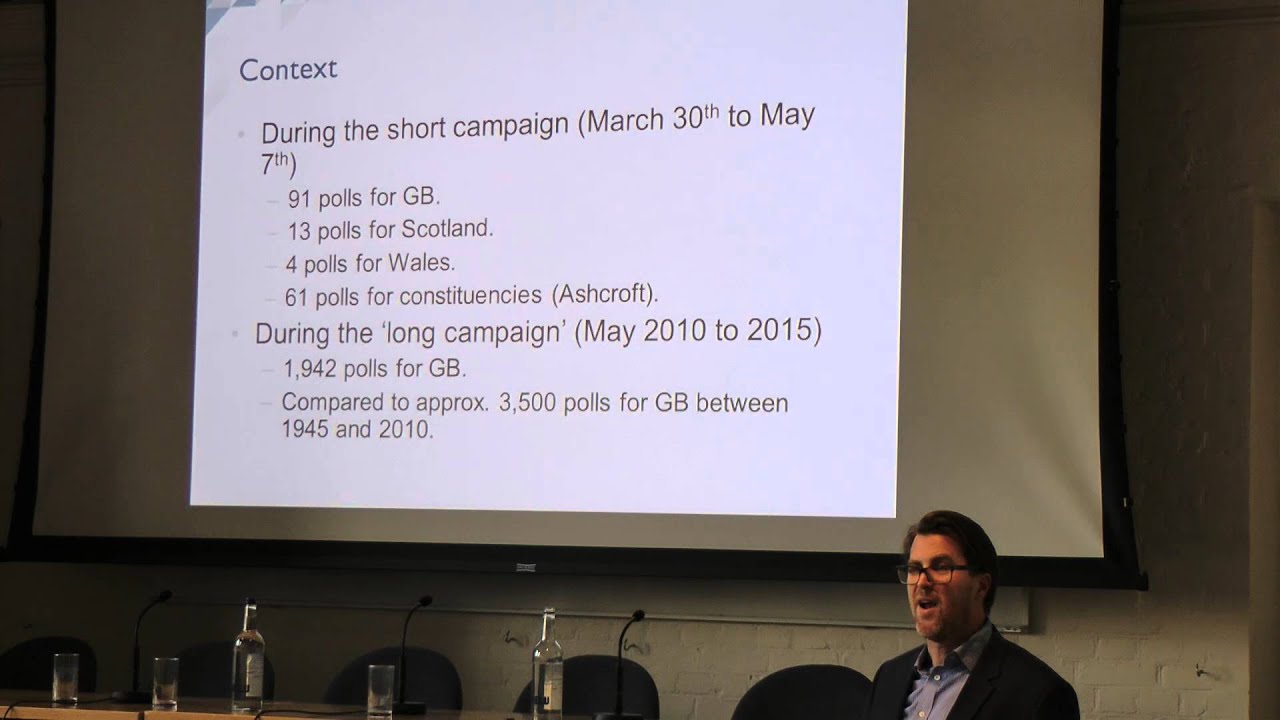 The Inquiry into the 2015 pre-election polls: preliminary findings and conclusions - Patrick Sturgis