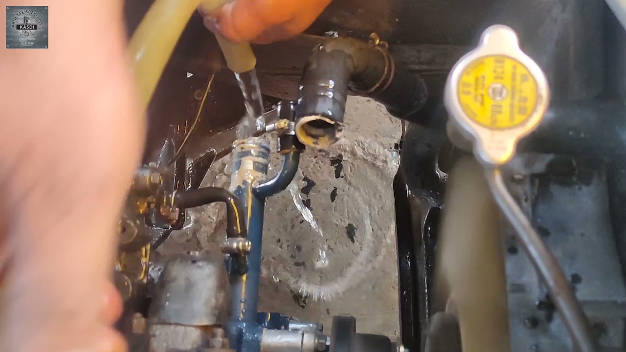 cara flush/gantikan air radiator yg kotor sebelum masukan coolant