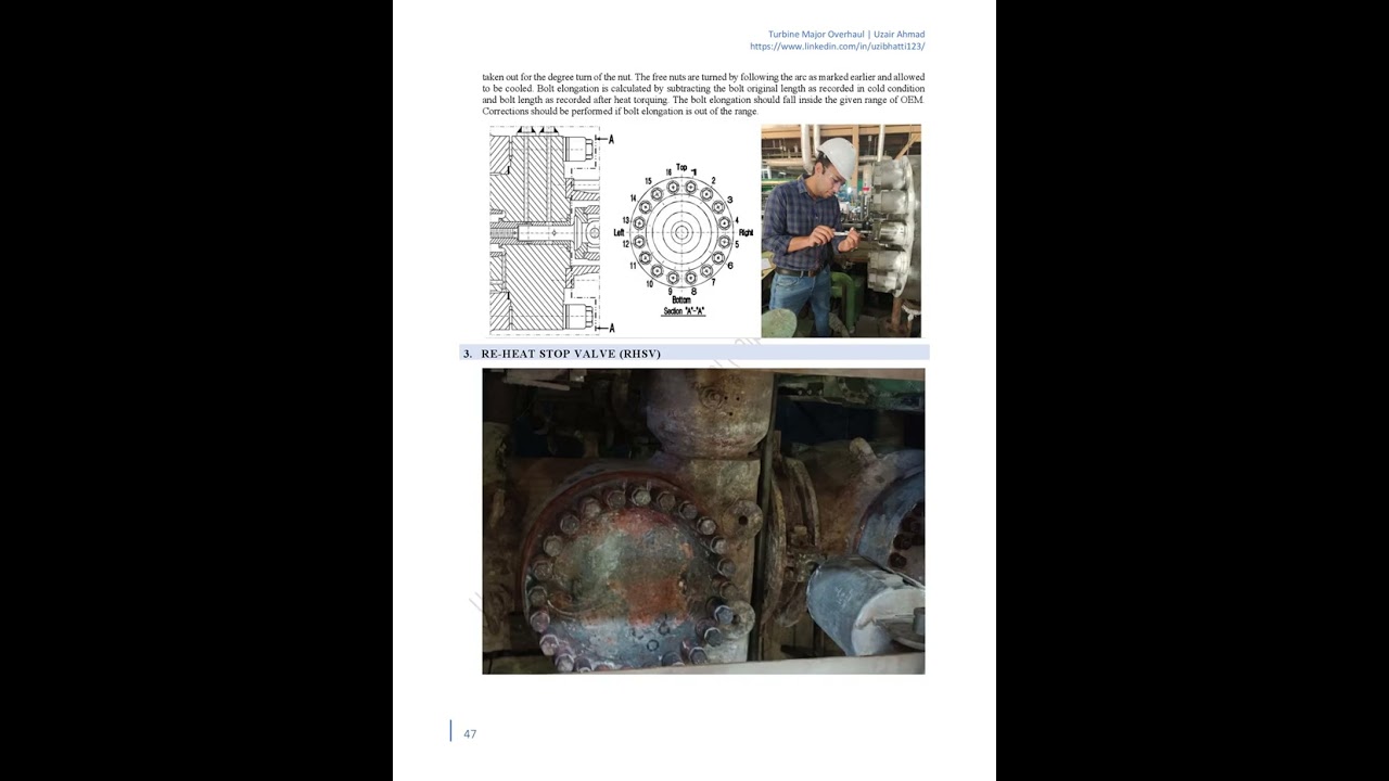 Steam Turbine Overhauling & Maintenance For Engineers Technicians