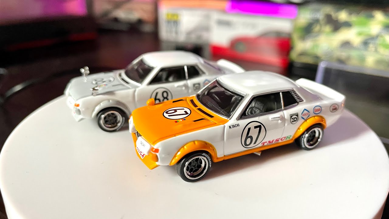 Inno64 Toyota Celica 1600GT (TA22) #67 & #68 Nippon Grand Prix Box Set 1/64