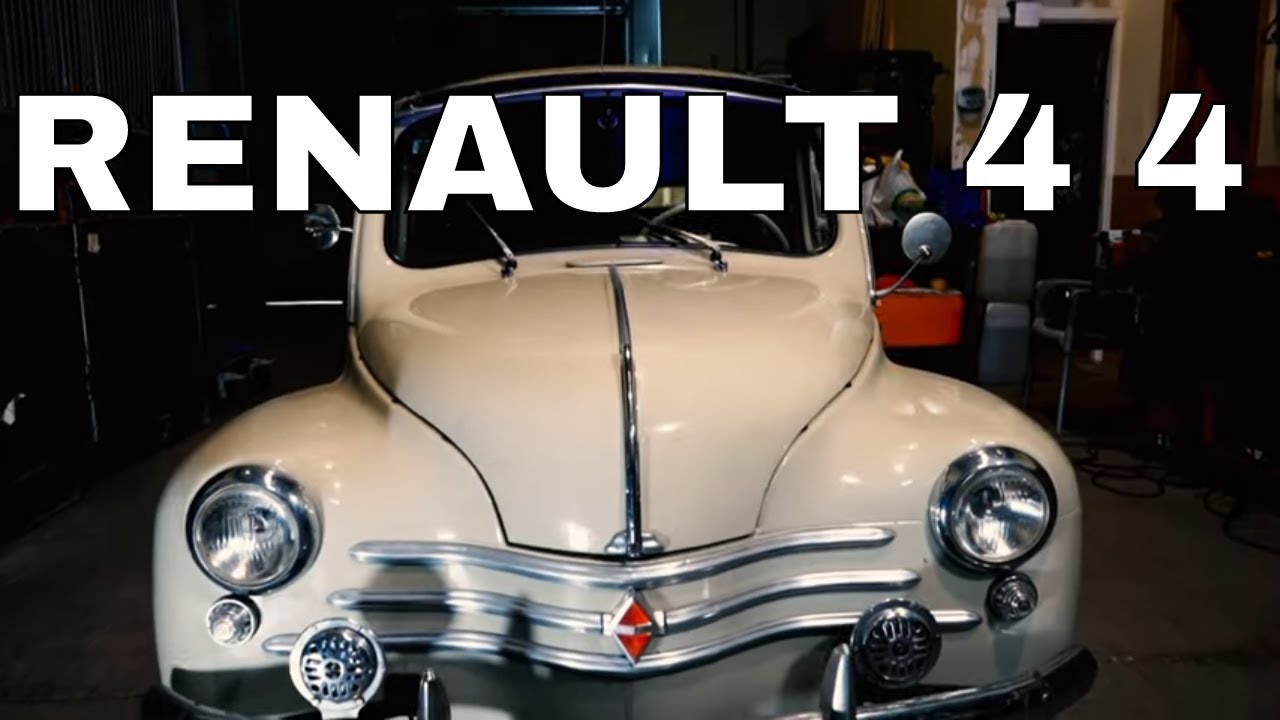 RENAULT 4 4, los primeros coches que se vieron en nuestras carreteras.