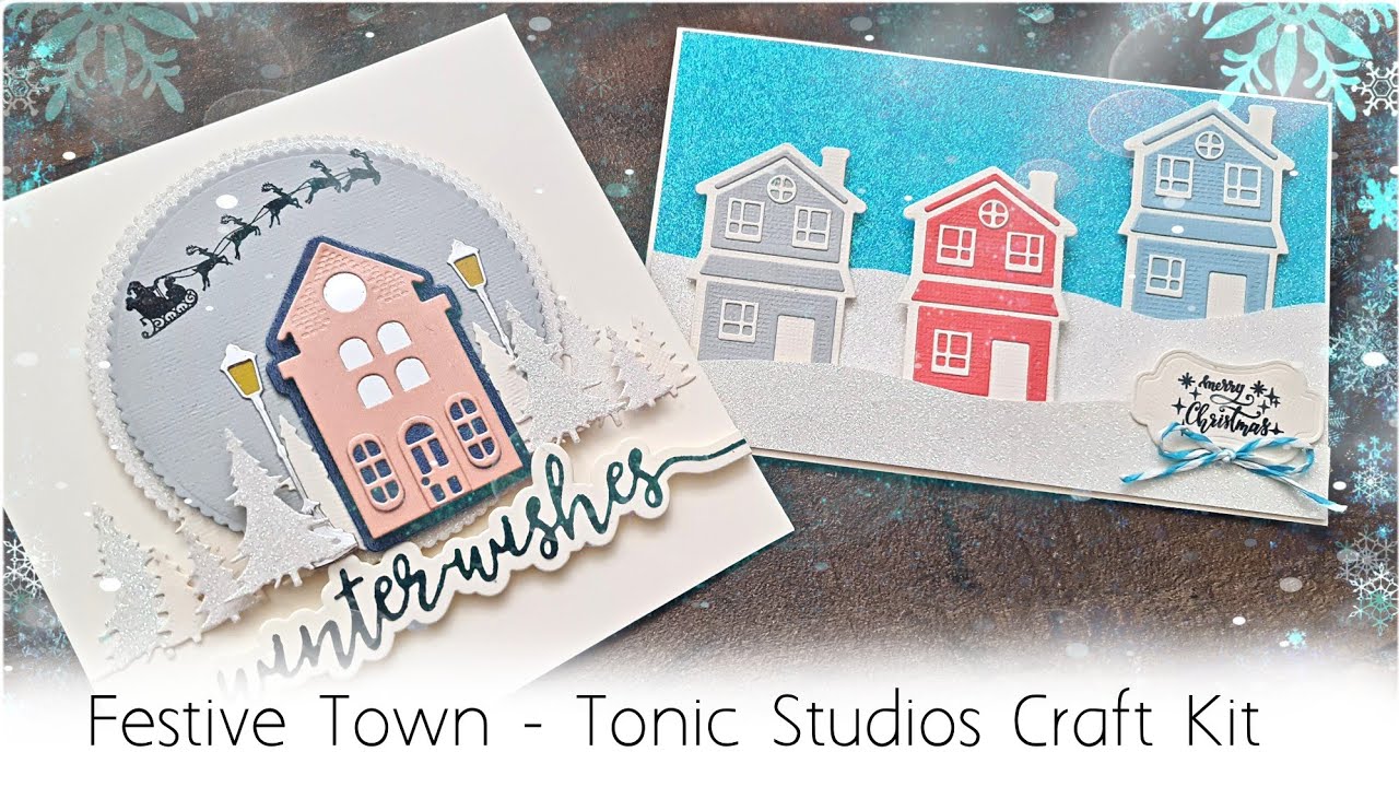 Festive Town | Tonic Studios Craft Kit