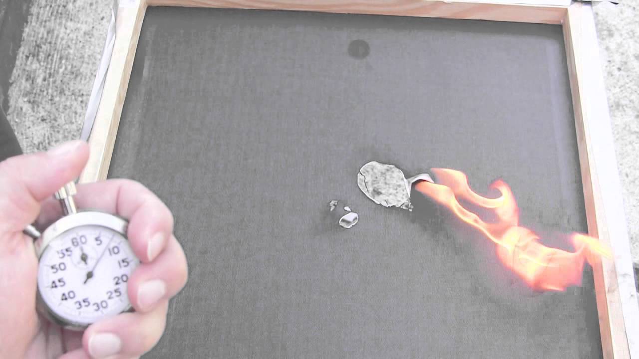 Fire & Burn Testing the BetterAircraftFabric: German Oratex6000, compared to Dope AN-2 Fabric