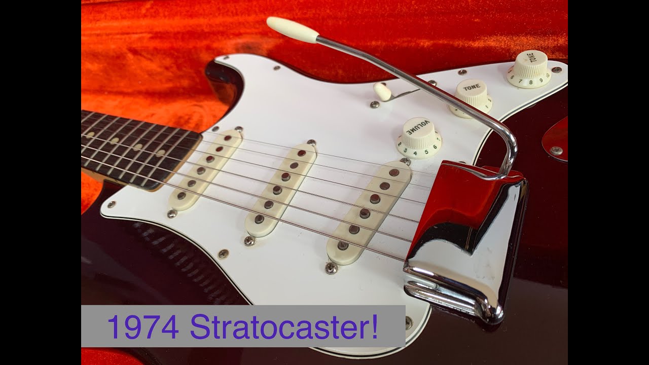 1974 Fender Stratocaster - My Birth Year 70's Strat!