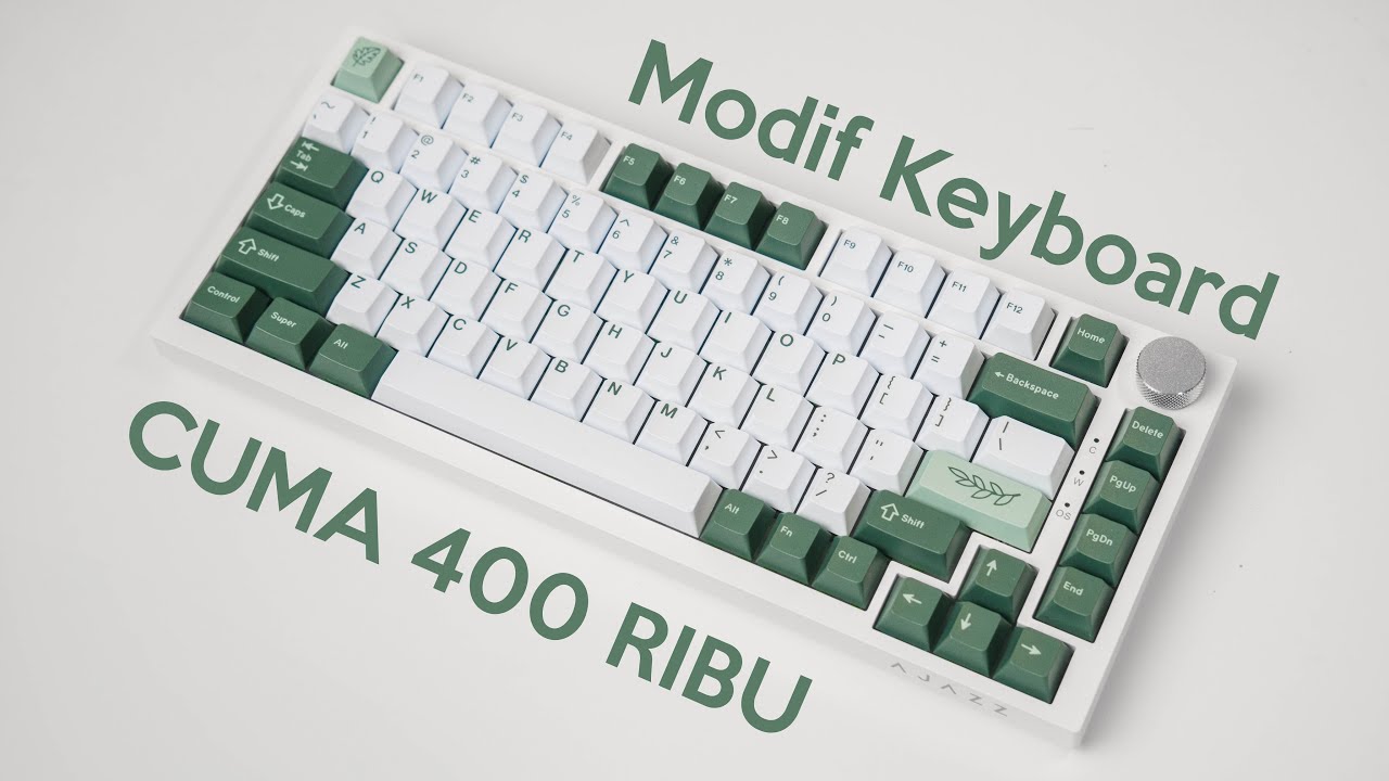 Gua Modif Keyboard Harga 400 RIBU!!! ft Dareu Switches!