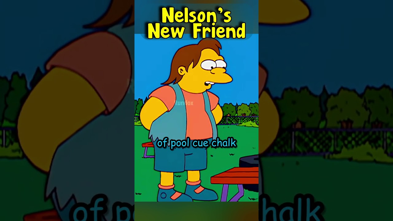 Nelson&rsquo;s New Friend