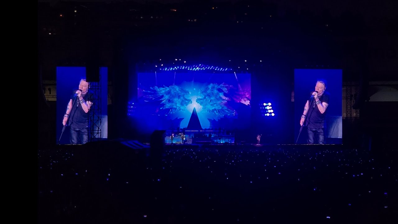 Guns N' Roses - Knocking on Heaven's Door 4K (Live in Coimbra, Portugal)