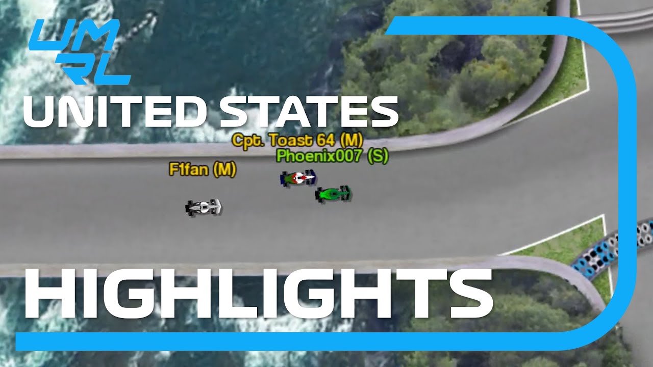 Highlights - Autumn 2025 United States Grand Prix - Ultimate Mobile Racing League S6 R9