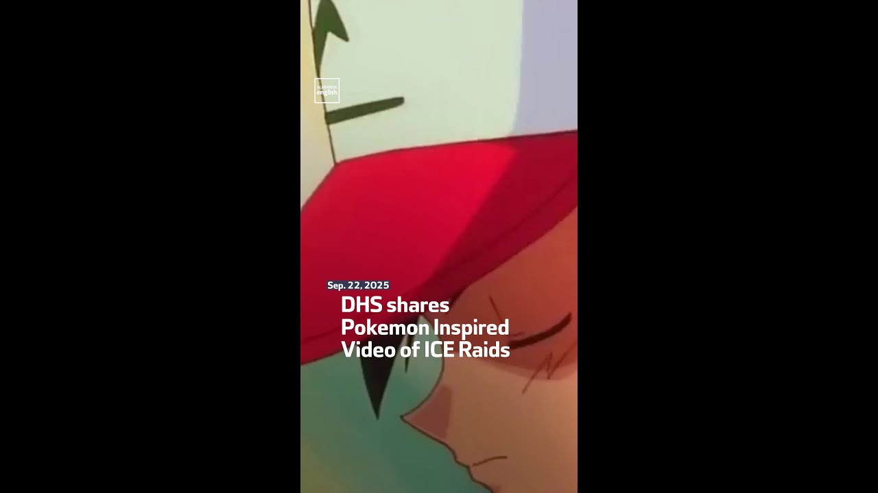 DHS shares Pokemon Inspired Video of ICE Raids