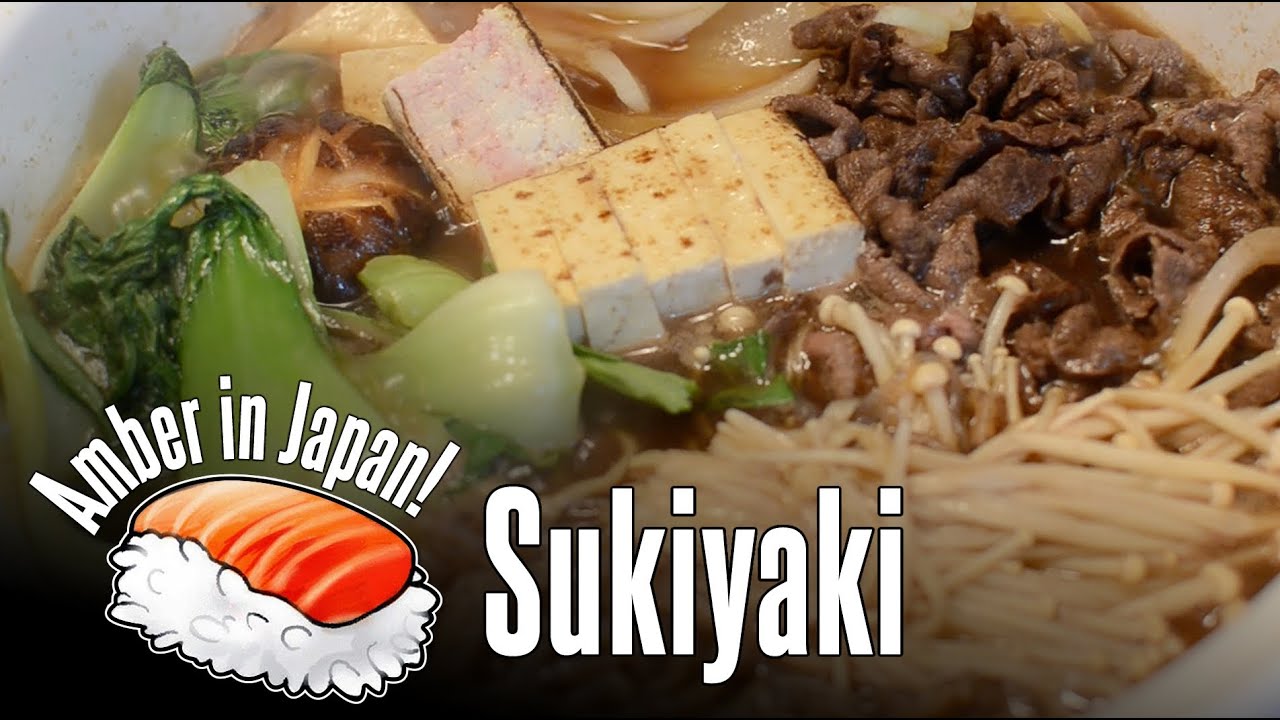 Amber in Japan | Sukiyaki