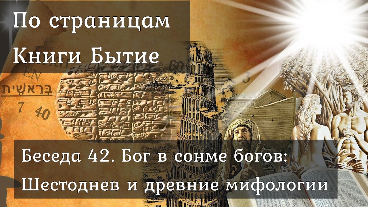Беседа 42. Бог в сонме богов: библейский рассказ о сотворении мира на фоне древних мифологий.