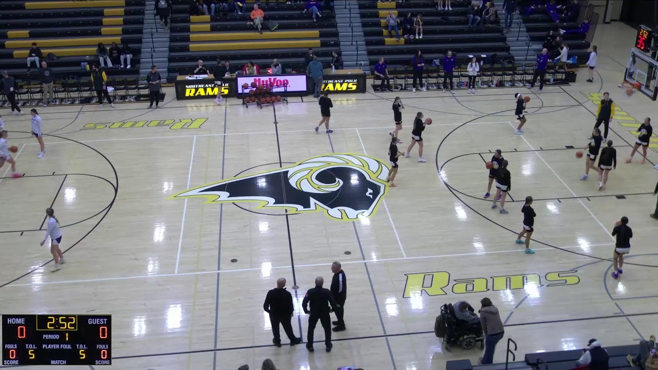 Southeast Polk High vs Indianola High School Girls' JuniorVarsity Basketball
