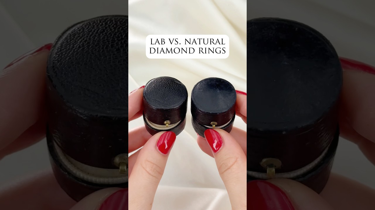 LAB VS. NATURAL DIAMOND RINGS: Which Do You Prefer? Lab Grown Diamond, Natural Diamond