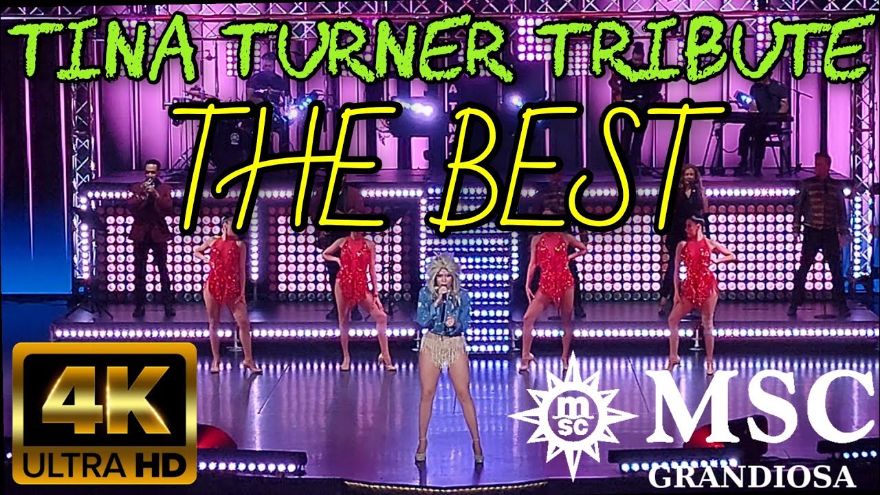 Simply The Best! 🎤 Tina Turner Tribute Full Performance - MSC Grandiosa (4K)