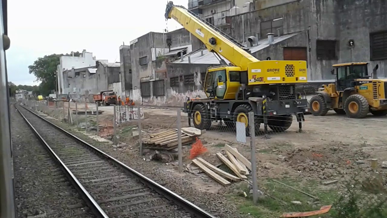Construcción del viaducto elevado de la Línea San Martín (4): Retiro - Sáenz Peña