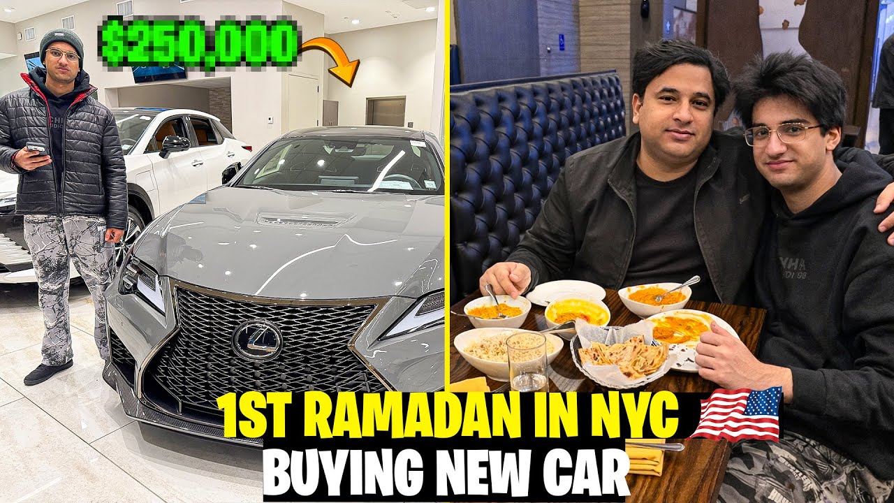 1st Ramadan 2026 in Manhattan NY| Indian Iftar Dinner & Searching for a Brand New Car in NYC 