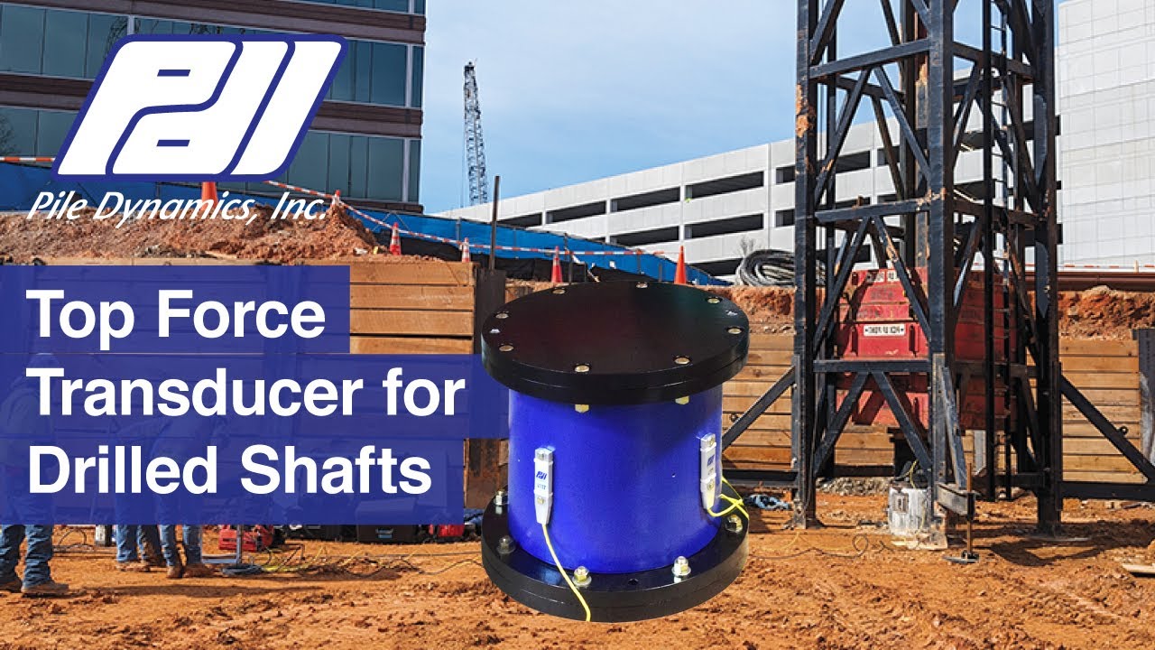 Top Force Transducer for Dynamic Load Testing
