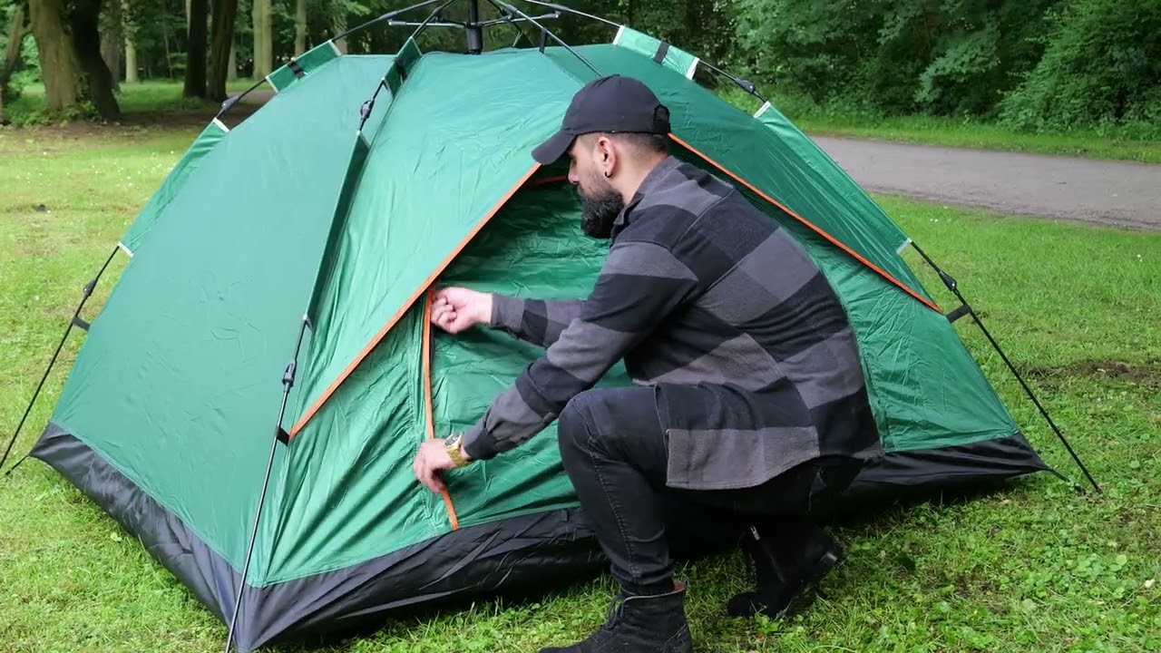 '' Abeenfi '' 3-Sekunden Pop-up-Zelt Ab- und Aufbau