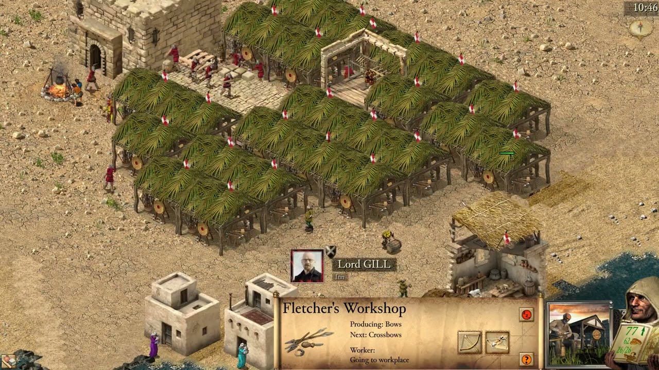 Stronghold Crusader DE Mission- 9 - The Shattered Peninsula -10 Maps Co-Op Trail Hardmode