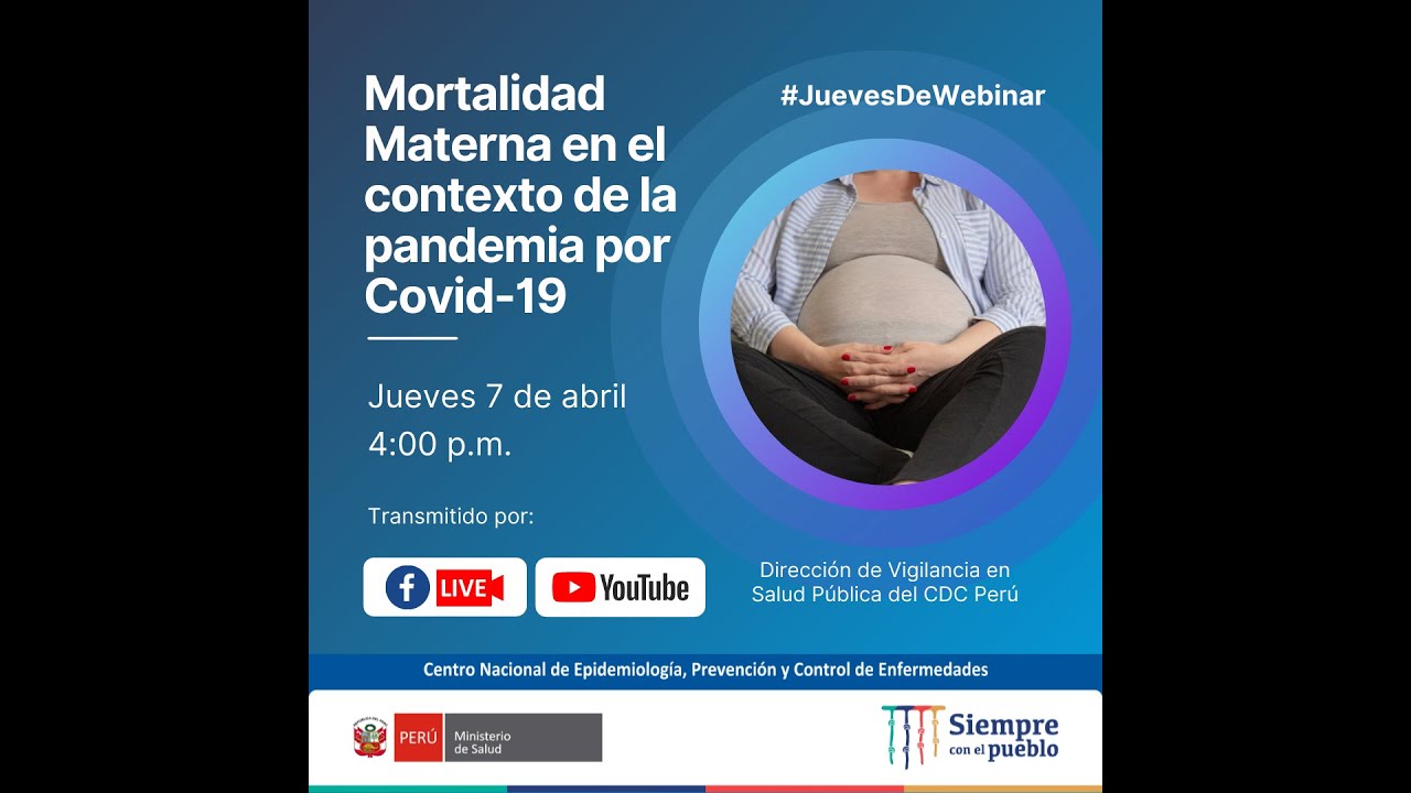 Webinar: Mortalidad Materna en el contexto de la pandemia por Covid-19
