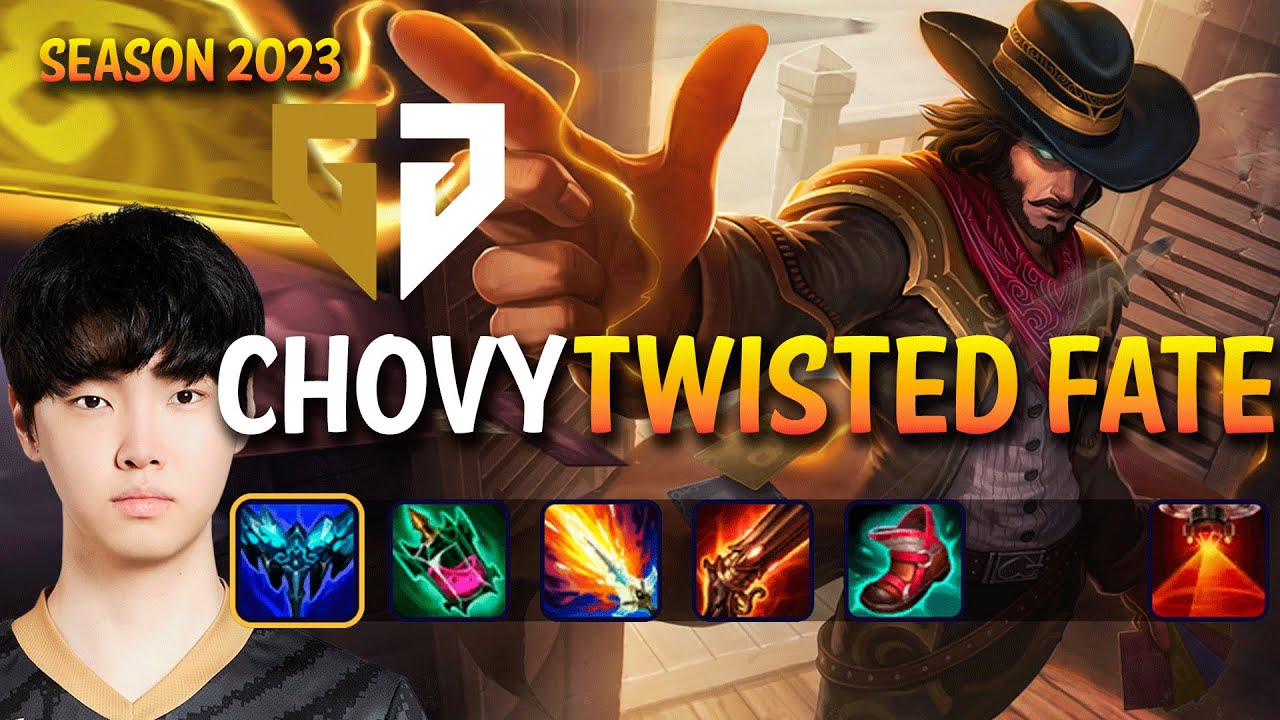 GEN Chovy TWISTED FATE vs ORIANNA Mid - Patch 13.24 KR Ranked