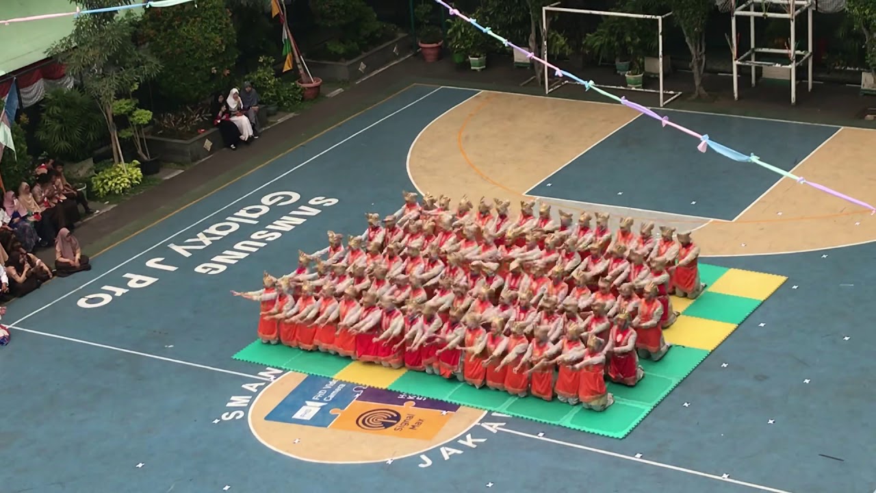 TARI RATOH JAROE (OPENING CEREMONY ASIAN GAMES) HUT SMAN 68 JAKARTA 2018